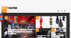 Desktop Screenshot of cuba-cursos.org